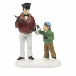 The Christmas Palace SNOW VILLAGE IT'S A DIPSTICK, BILLY Retired Dept. 56