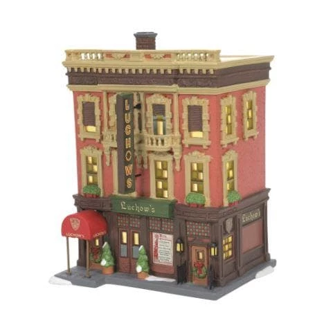 Cheap π The π Christmas Palace Department 56 π Christmas IN THE CITY LUNCHOW'S GERMAN RESTAURANT π 1 The Christmas Palace Department 56 CHRISTMAS IN THE CITY LUNCHOW'S GERMAN RESTAURANT