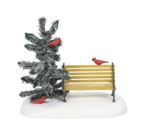 Hot Sale π The β Christmas Palace VILLAGE ACCESSORY CARDINAL β Christmas BENCH Department 56 β¨ 1 The Christmas Palace VILLAGE ACCESSORY CARDINAL CHRISTMAS BENCH Department 56
