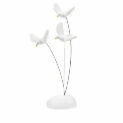 The Christmas Palace VILLAGE ACCESSORY WHITE CHRISTMAS DOVES Department 56