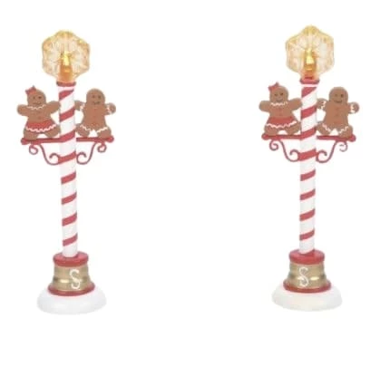 Brand new π€© The π Christmas Palace VILLAGE ACCESSORY GINGERBREAD STREET LIGHTS π₯° 1 The Christmas Palace VILLAGE ACCESSORY GINGERBREAD STREET LIGHTS
