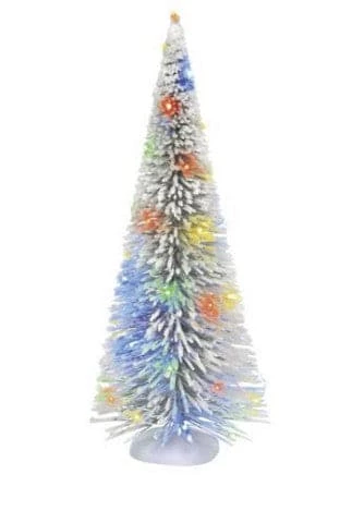 Hot Sale π The π Christmas Palace VILLAGE ACCESSORY LIT FROSTED WHITE SISAL TREE π 1 The Christmas Palace VILLAGE ACCESSORY LIT FROSTED WHITE SISAL TREE