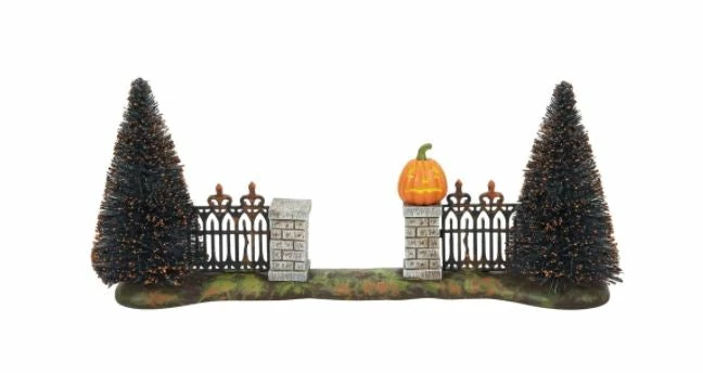 Brand new β¨ The π Christmas Palace π HALLOWEEN VILLAGE ACCESSORY π HALLOWEEN GATE Department 56 β¨ 2 The Christmas Palace HALLOWEEN VILLAGE ACCESSORY HALLOWEEN GATE Department 56