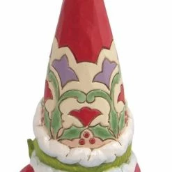 The Christmas Palace 8" THE GRINCH GNOME WITH LARGE HEART