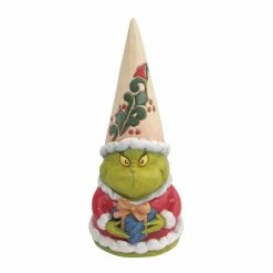The Christmas Palace 6" THE GRINCH GNOME HOLDING PRESENTS