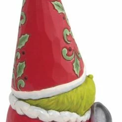 The Christmas Palace 8" THE GRINCH GNOME WITH WHO HASH Department 56