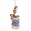 The Christmas Palace 5" THE GRINCH IN CHIMNEY ORNAMENT Christmas Ornaments