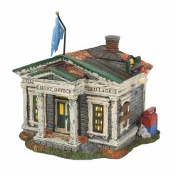 The Christmas Palace SNOW VILLAGE HALLOWEEN VILLAGE GHOST OFFICE Department 56