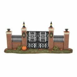 The Christmas Palace Department 56 SNOW VILLAGE HALLOWEEN DISNEYLAND'S HAUNTED MANSION GATE