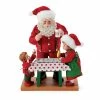 The Christmas Palace Santas POSSIBLE DREAMS 10.5" SANTA JOY OF BAKING