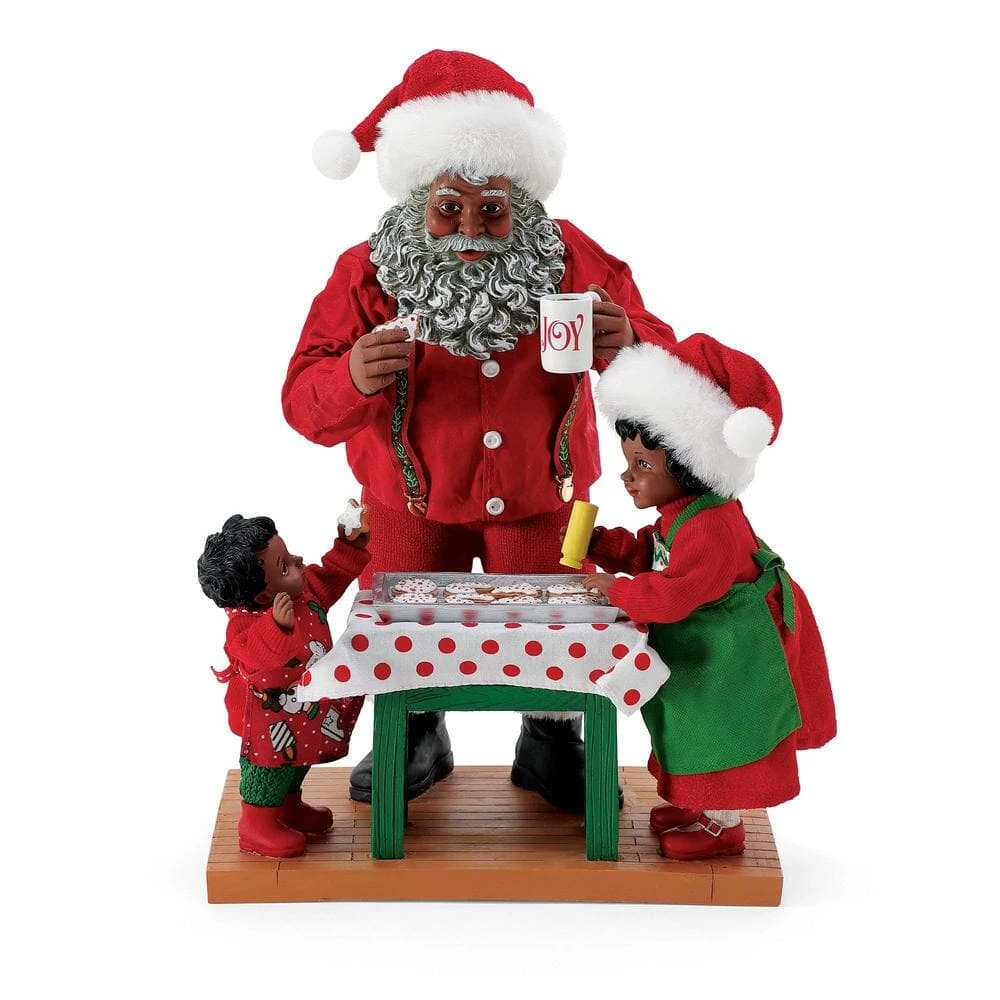 Cheapest β¨ The π Christmas Palace POSSIBLE DREAMS 10.5" JOY OF BAKING AFRICAN AMERICAN Santas π― 1 The Christmas Palace POSSIBLE DREAMS 10.5" JOY OF BAKING AFRICAN AMERICAN Santas