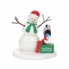 The Christmas Palace Department 56 VILLAGE ACCESSORY LUCKY THE SNOWMAN 2022
