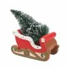 The Christmas Palace VILLAGE ACCESSORY GINGERBREAD CHRISTMAS SLEIGH Department 56