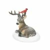The Christmas Palace Department 56 VILLAGE ACCESSORY CARDINAL CHRISTMAS DEER