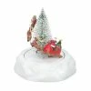 The Christmas Palace VILLAGE ANIMATED ACCESSORY CHRISTMAS EVE SLEIGH Department 56