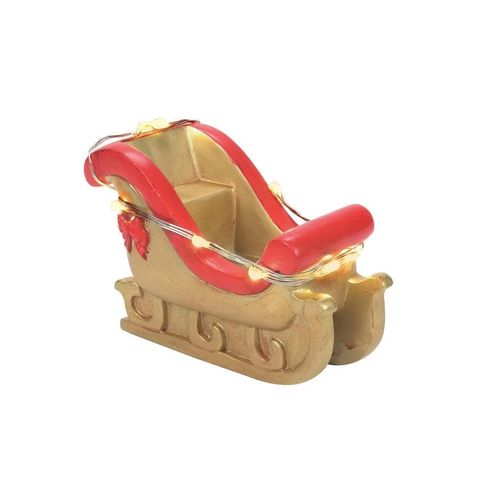 Wholesale β The π Christmas Palace VILLAGE ACCESSORY LIT SANTA'S GOLDEN SLEIGH Department 56 β€οΈ 1 The Christmas Palace VILLAGE ACCESSORY LIT SANTA'S GOLDEN SLEIGH Department 56