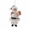 The Christmas Palace POSSIBLE DREAMS 6" 'TIS THE SEASON SANTA ORNAMENT