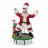 The Christmas Palace Santas POSSIBLE DREAMS 14" JUMPING FOR JOY
