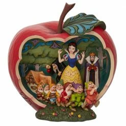The Christmas Palace DISNEY TRADITIONS 8" SNOW WHITE APPLE SCENE