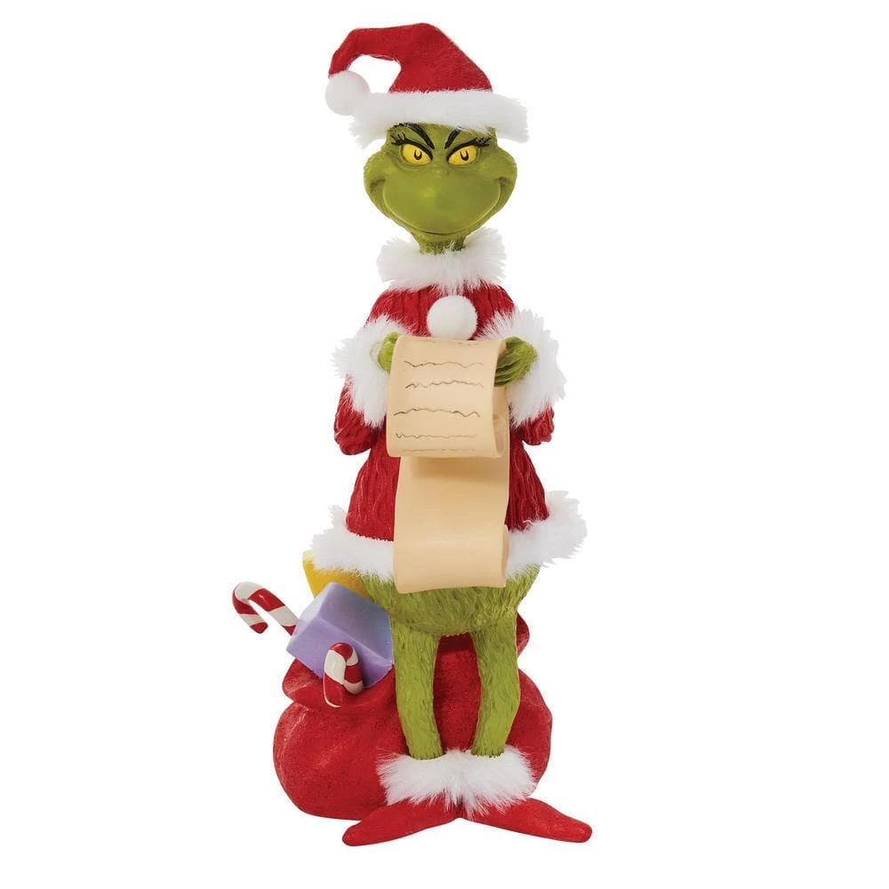 Promo π€© The π Christmas Palace Table Tops 9" GRINCH CHECKING HIS LIST β 1 The Christmas Palace Table Tops 9" GRINCH CHECKING HIS LIST