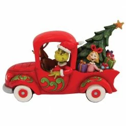 The Christmas Palace 5" THE GRINCH WITH FRIENDS IN A TRUCK