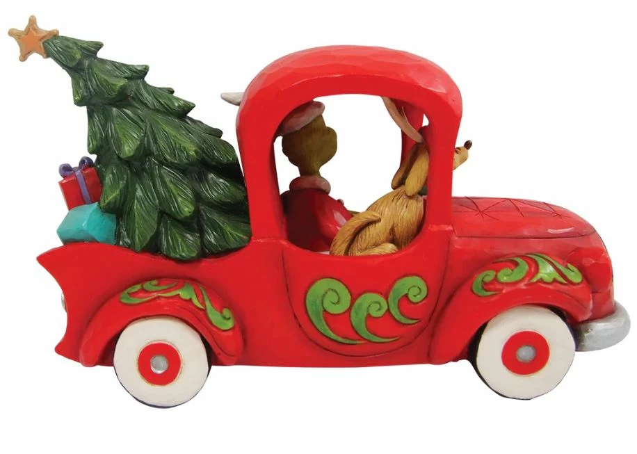 Hot Sale β The π Christmas Palace 5" THE GRINCH WITH FRIENDS IN A TRUCK 𧨠3 The Christmas Palace 5" THE GRINCH WITH FRIENDS IN A TRUCK