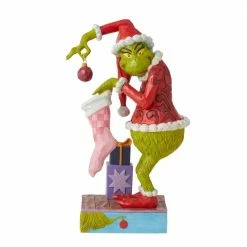 The Christmas Palace 8" THE GRINCH STEALING ORNAMENTS Department 56