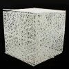 The Christmas Palace 8" X 8" WHITE MESH BOX