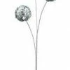The Christmas Palace 26" SILVER GLITTER SNOWBALL SPRAY SET OF 6 Stems & Picks