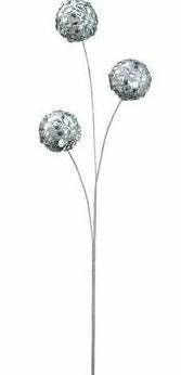 Best reviews of π The π Christmas Palace 26" SILVER GLITTER SNOWBALL SPRAY SET OF 6 Stems & Picks π 1 The Christmas Palace 26" SILVER GLITTER SNOWBALL SPRAY SET OF 6 Stems & Picks