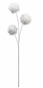 Promo π― The π Christmas Palace Stems & Picks 33" WHITE GILTTER BALL SPRAY SET OF 6 π― 1 The Christmas Palace Stems & Picks 33" WHITE GILTTER BALL SPRAY SET OF 6