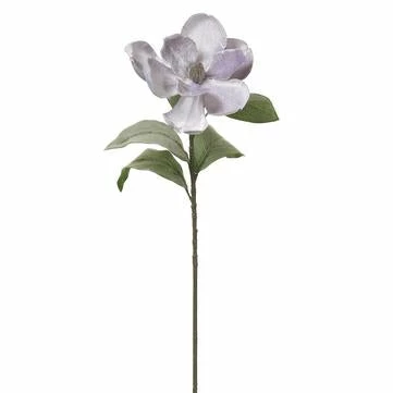 Promo π The π Christmas Palace Flowers 29" LAVENDER VELVET MAGNOLIA SET OF 6 π 1 The Christmas Palace Flowers 29" LAVENDER VELVET MAGNOLIA SET OF 6