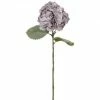 The Christmas Palace 31" LAVENDER VELVET HYDRANGEA SET OF 6 Flowers