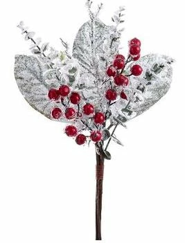 New π€© The π Christmas Palace Stems & Picks 18" SNOWY BERRY LEAF MAGNOLIA PICK SET OF 6 βοΈ 1 The Christmas Palace Stems & Picks 18" SNOWY BERRY LEAF MAGNOLIA PICK SET OF 6