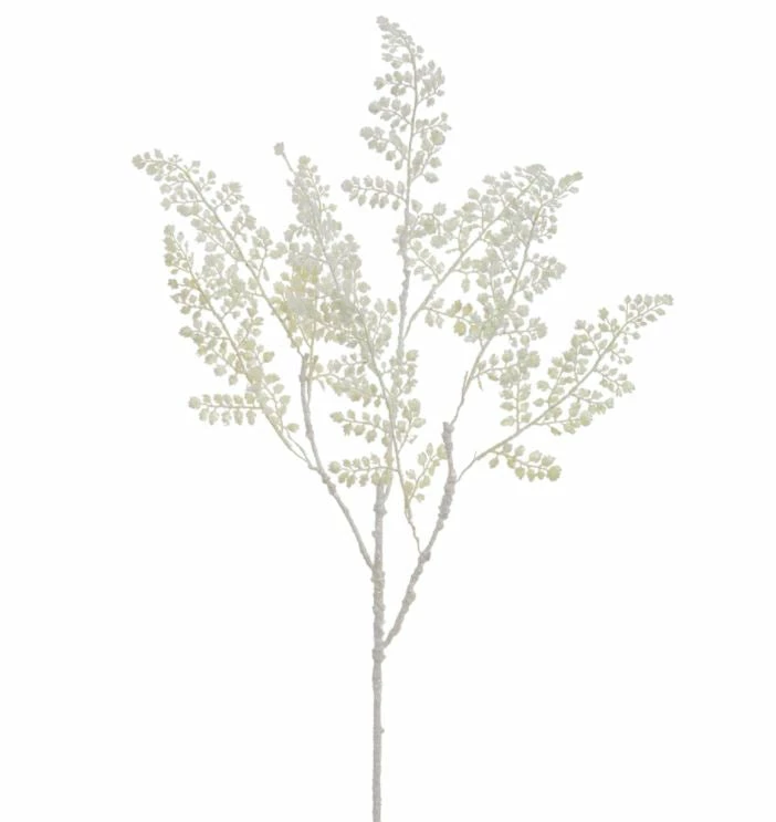 Promo π₯° The π Christmas Palace Stems & Picks 33" WHITE GLITTER FERN SPRAY SET OF 6 β¨ 1 The Christmas Palace Stems & Picks 33" WHITE GLITTER FERN SPRAY SET OF 6