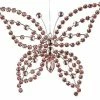 The Christmas Palace Christmas Ornaments 7" RHINESTONE BUTTERFLY ORNAMENT