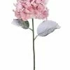 The Christmas Palace 27" PINK SNOWY HYDRANGEA SET OF 6 Pretty In Pink
