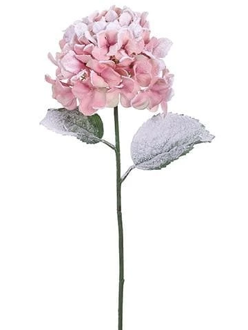 New βοΈ The π Christmas Palace 27" PINK SNOWY HYDRANGEA SET OF 6 Pretty In Pink π 1 The Christmas Palace 27" PINK SNOWY HYDRANGEA SET OF 6 Pretty In Pink