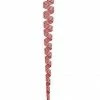 The Christmas Palace Christmas Ornaments 24" RED & WHITE SWIRL ICICLE SET OF 6