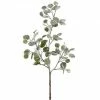 The Christmas Palace Stems & Picks 30" SNOWY EUCALYPTUS SPRAY SET OF 6
