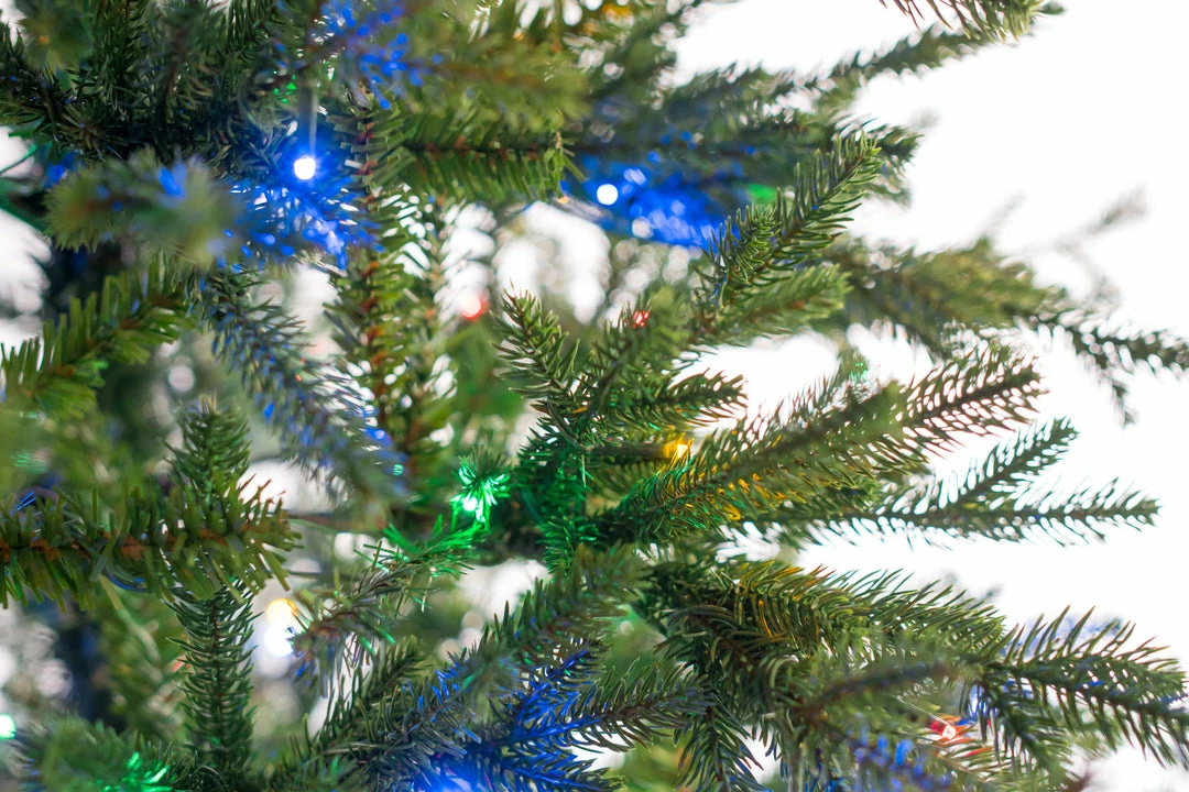 Brand new π The π Christmas Palace Gilded Elegance 12 FT RUSSIAN FIR SLIM PRE LIT CLEAR & MULTI COLOR LED LIGHTS π 2 The Christmas Palace Gilded Elegance 12 FT RUSSIAN FIR SLIM PRE LIT CLEAR & MULTI COLOR LED LIGHTS