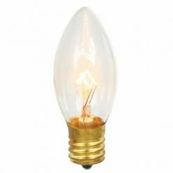 The Christmas Palace CHRISTMAS LIGHTS C9 CLEAR REPLACEMENT BULB 25 PACK BULB