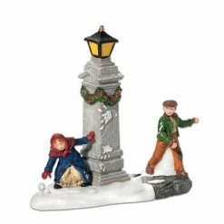 The Christmas Palace DICKENS VILLAGE SNOWBALL FUN