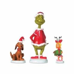 The Christmas Palace Department 56 GRINCH VILLAGES MAX & CINDY LOU WHO