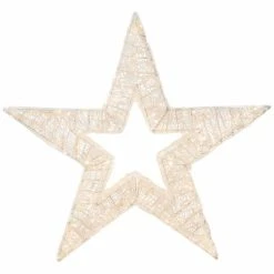 The Christmas Palace 78" LED FIVE POINT 3D STAR WITH WARM WHITE LIGHTS OVERSIZED DECOR