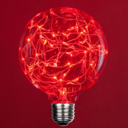 Budget π The π Christmas Palace G95 RED LED FAIRY BULB π 1 The Christmas Palace G95 RED LED FAIRY BULB