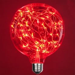 The Christmas Palace G125 RED LED FAIRY LIGHT BULB