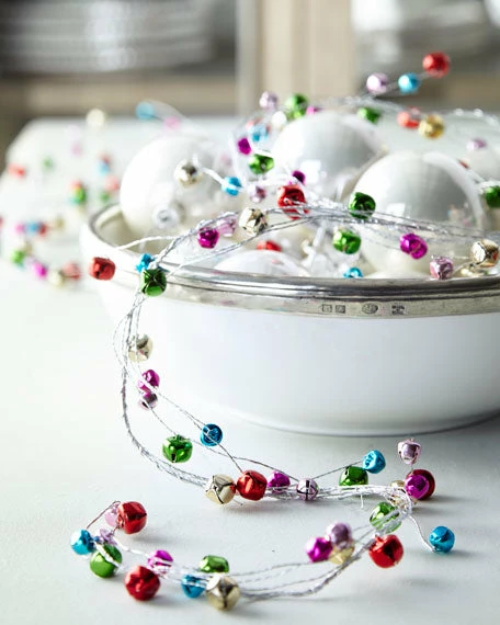 Best reviews of β¨ The π Christmas Palace 5 FT MULTICOLOR JINGLE BELL GARLAND π 3 The Christmas Palace 5 FT MULTICOLOR JINGLE BELL GARLAND