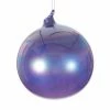 The Christmas Palace Christmas Ornaments 5" LAVENDER PEARL GLASS BUBBLEGUM ORNAMENT