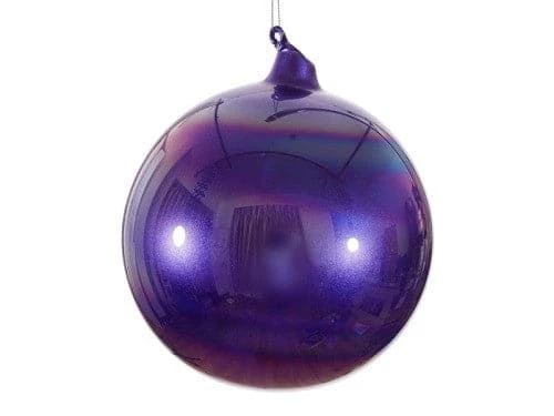 Best deal β¨ The π Christmas Palace 6" PURPLE PEARL GLASS BALL ORNAMENT βοΈ 1 The Christmas Palace 6" PURPLE PEARL GLASS BALL ORNAMENT